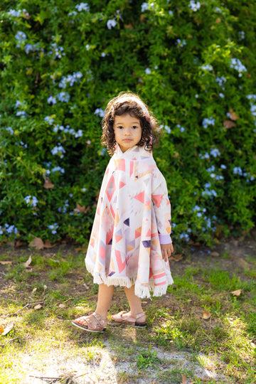 Chilly Child wearable baby blanket poncho